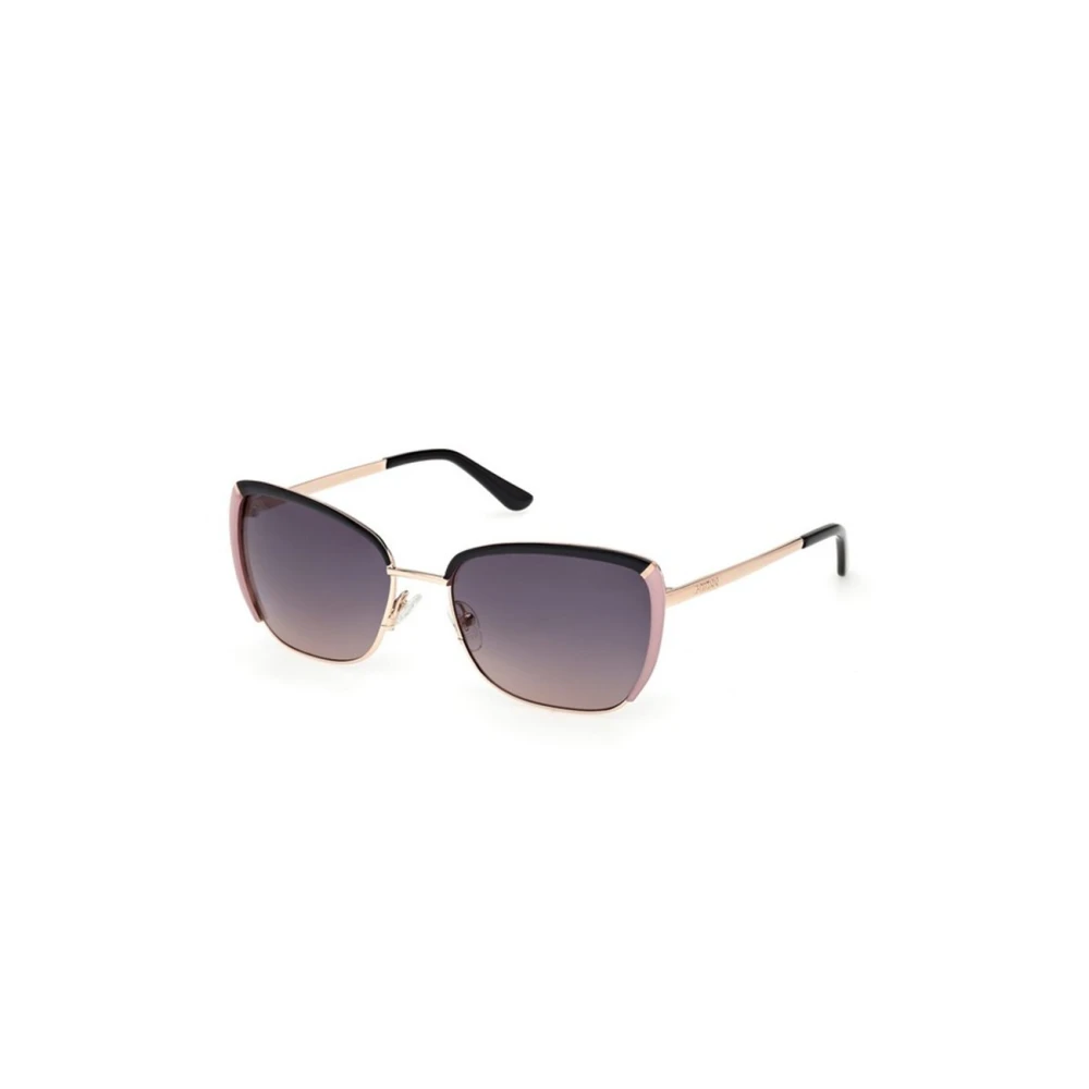 Guess Black Square Metal Sunglasses - Female - Sunglasses - 57 Mm - Accessories