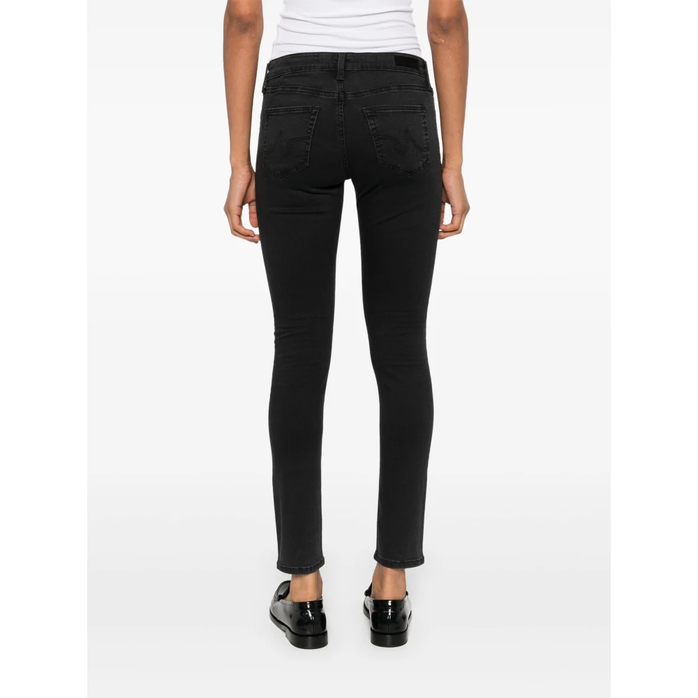 adriano goldschmied Super Skinny Enkel Jeans Black Dames