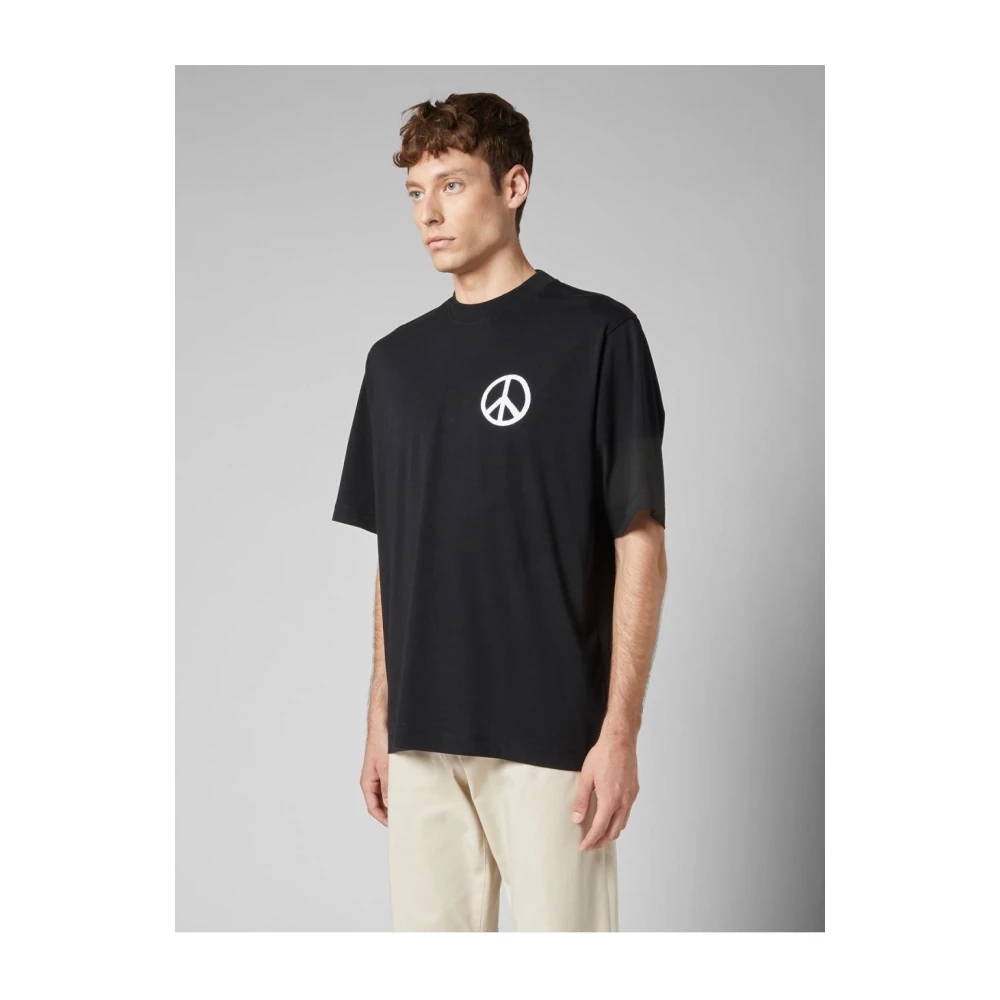 Marcelo Burlon Katoenen T-shirt Black Heren