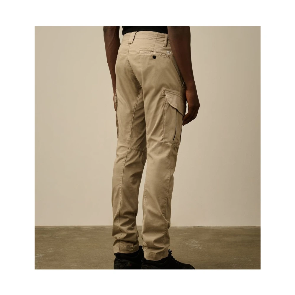 C.P. Company Vintage Khaki Cargo Broek Beige Heren