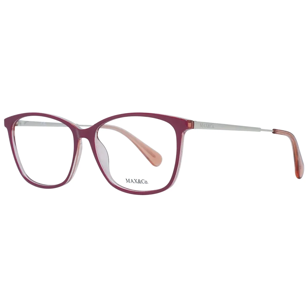 Max & Co Burgundy Dames Bril Red Unisex