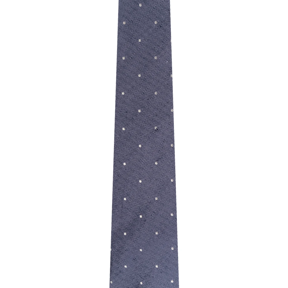 Paul Smith Stippenpatroon stropdas Blue Heren