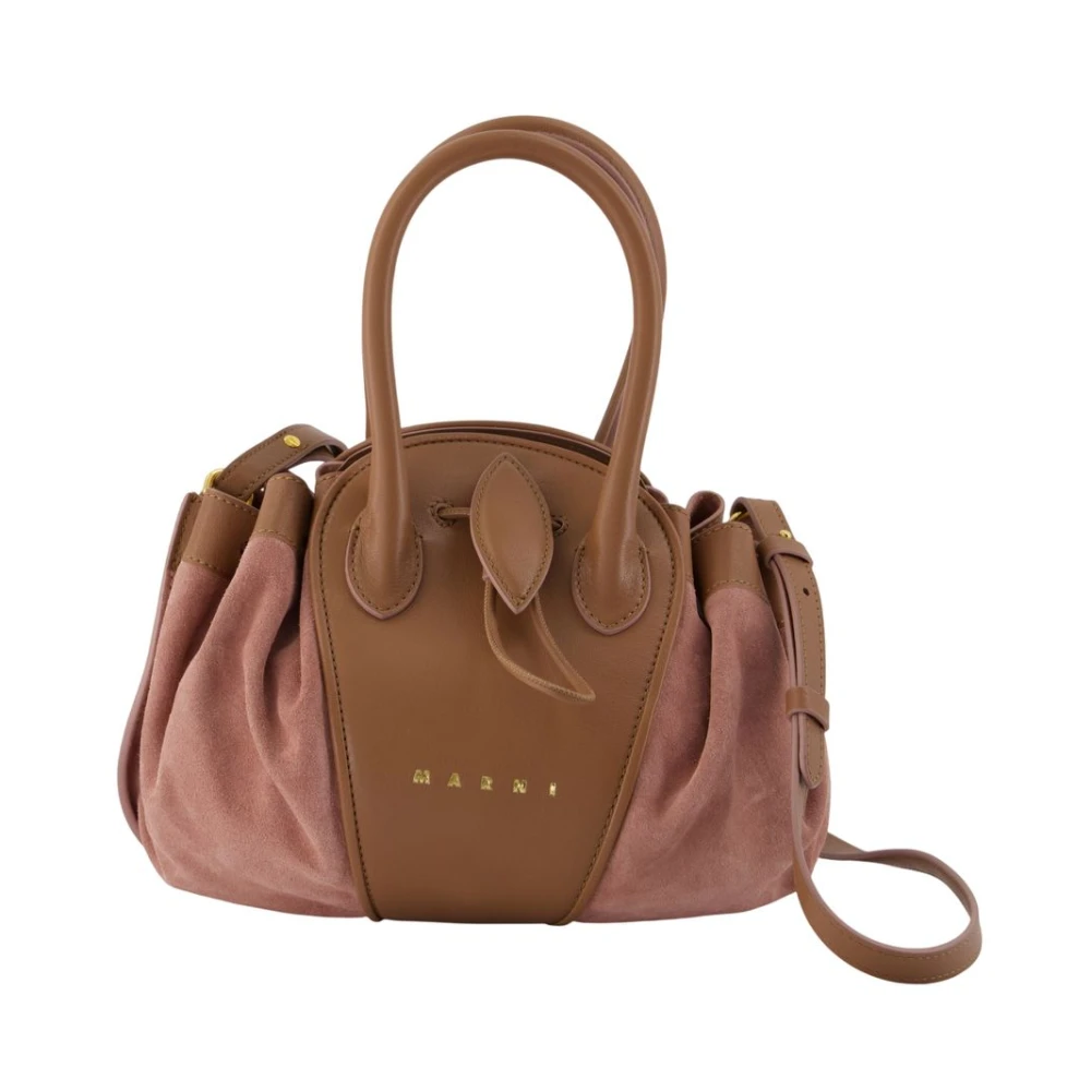 Marni Women's Brown Tulipea Small Shoulder Bag - Handbags - One Size - Bags