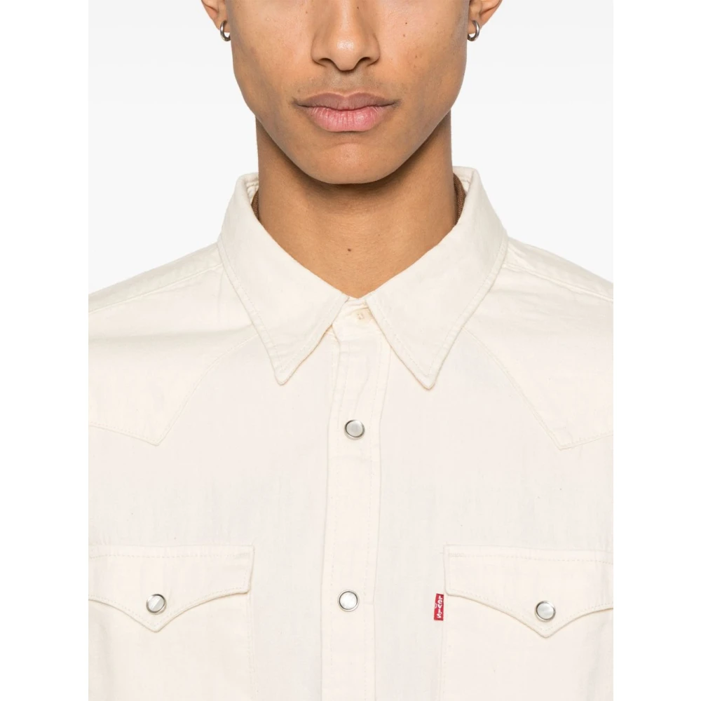 Levi's Shirts Beige Heren
