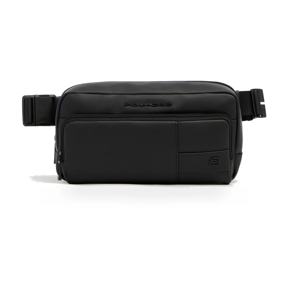 Piquadro Homme Noir - Sac Banane Résistant À L'eau - Sacs - Taille: One Size