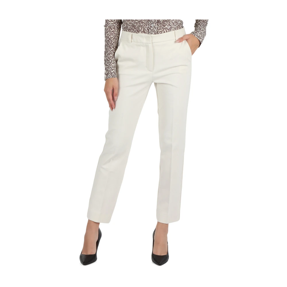 Marella Slimme Viscosemix Gemma Broek Beige Dames