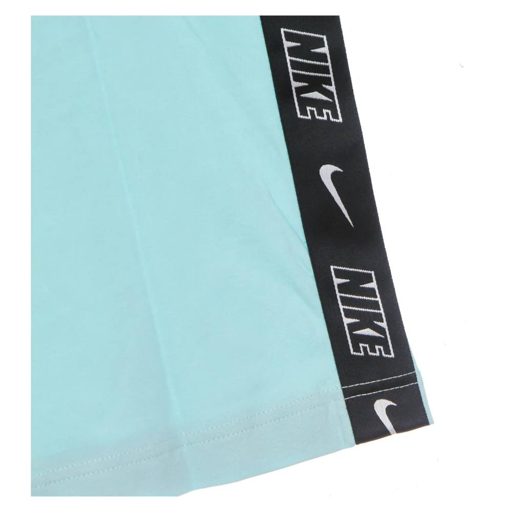 Nike T-shirt met korte mouwen en ronde hals Blue Heren