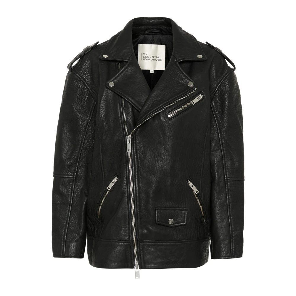 Jackets > Leather Jackets - - My Essential Wardrobe - Modalova