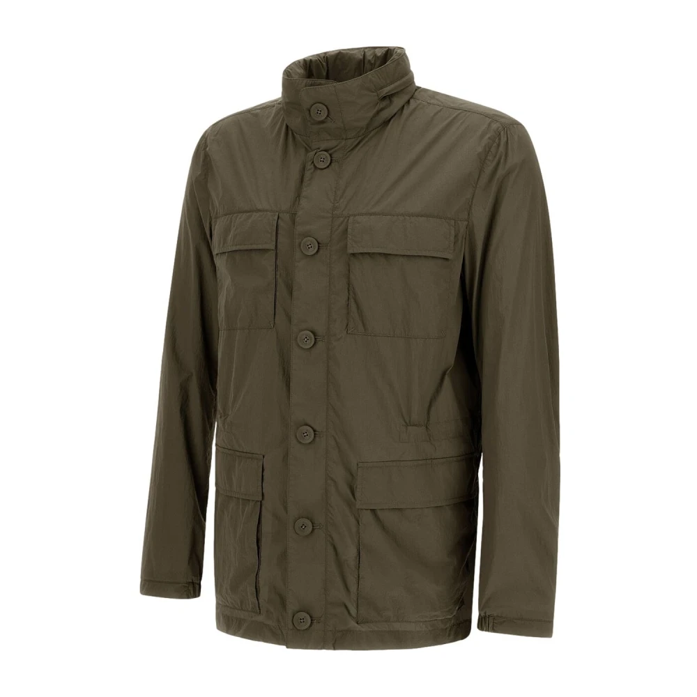 Herno Lichtgewicht Field Jacket Green Heren