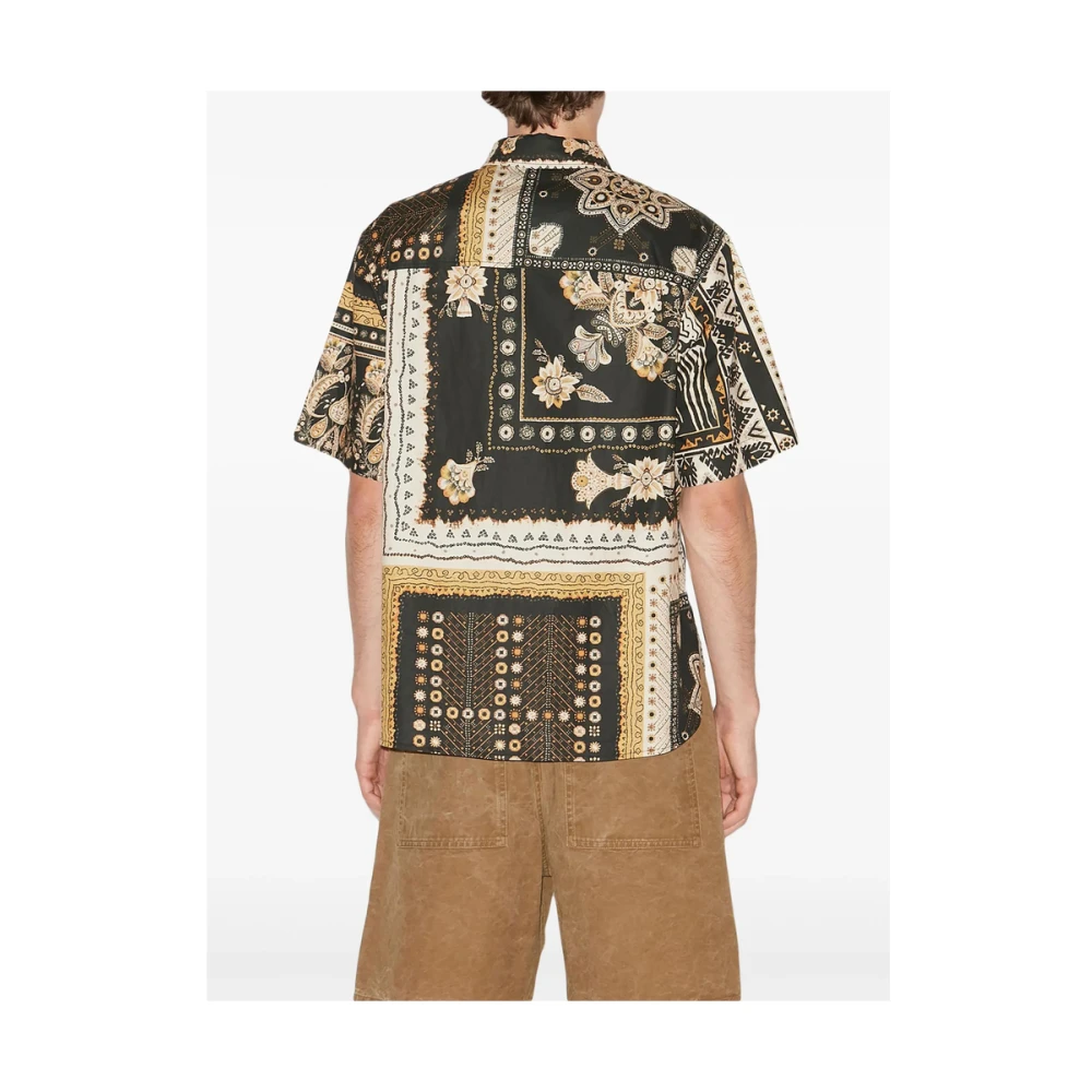 Isabel marant Bandana Print Katoenen Overhemd Multicolor Heren