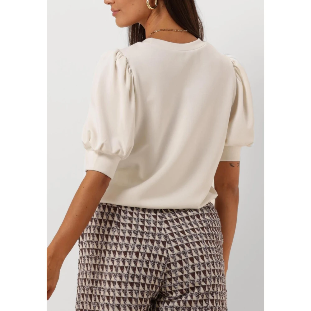 Minus Elegant Livana T-shirt Beige Dames