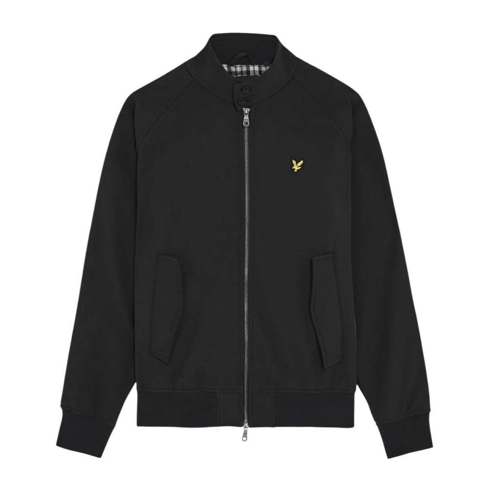 Lyle And Scott Uomo Nero Uomini, Giacca Outdoor, Giacca Harrington Softshell (L), - Immagine 3