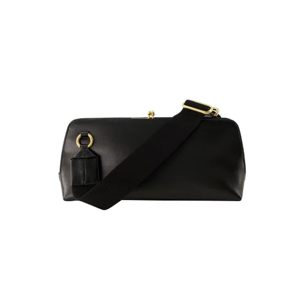 Jil Sander Leather shoulder-bags Black Dames