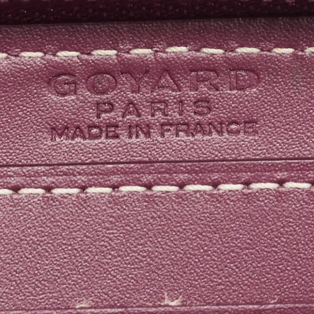 Goyard Vintage Pre-owned Coated canvas wallets Multicolor Heren