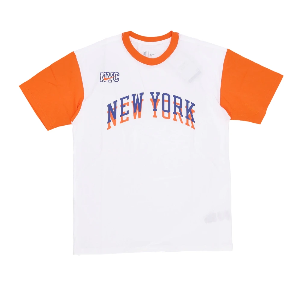Nike Men's White Training, Xs, City Edition Basketball Tee