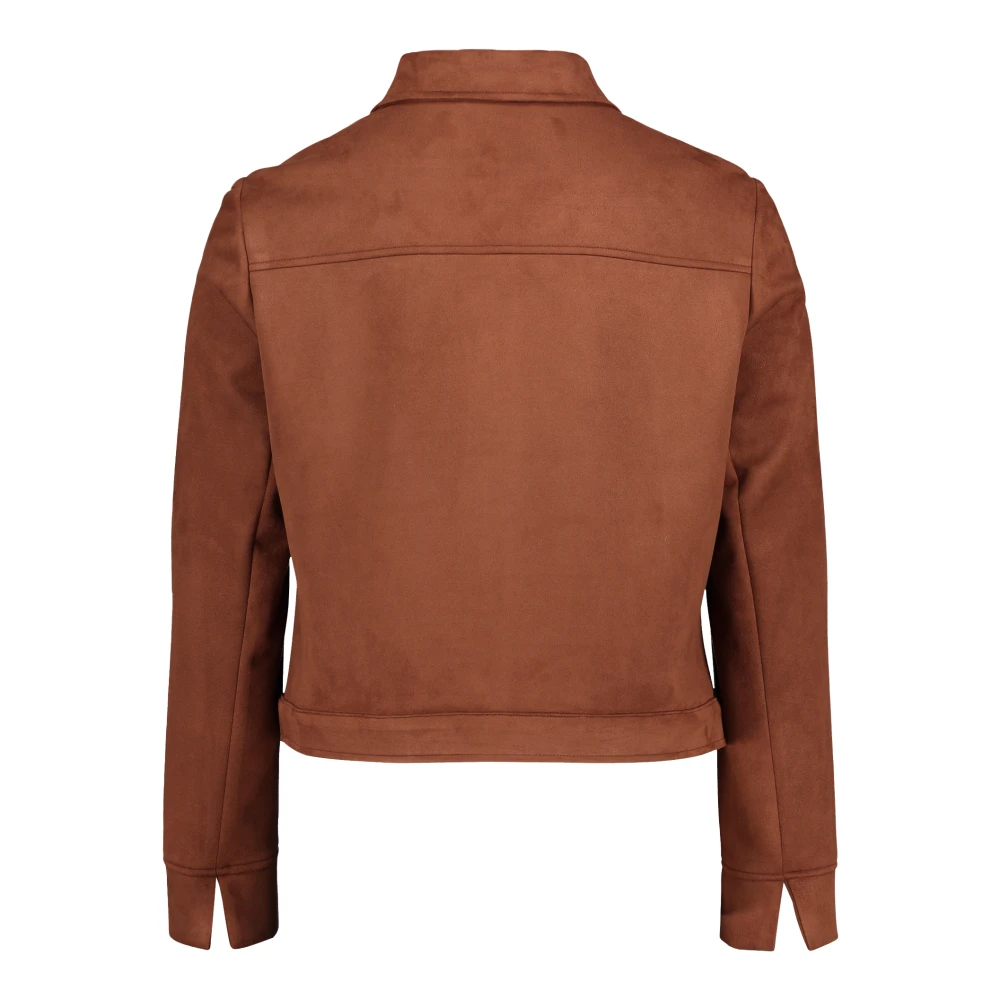 Betty Barclay Fringe Casual Blazer Brown Dames