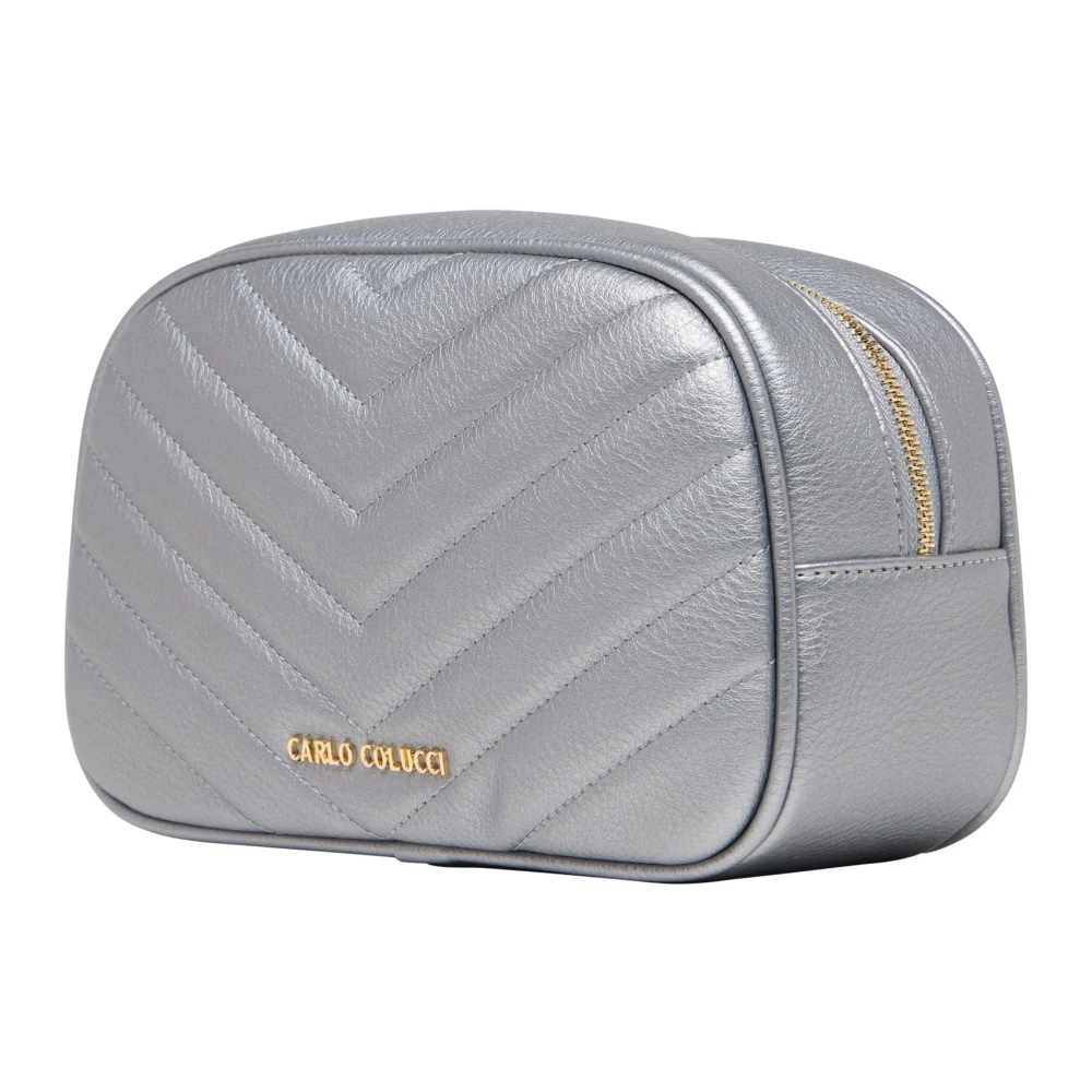 carlo colucci Gestikte Toilettas Doga Gray Dames