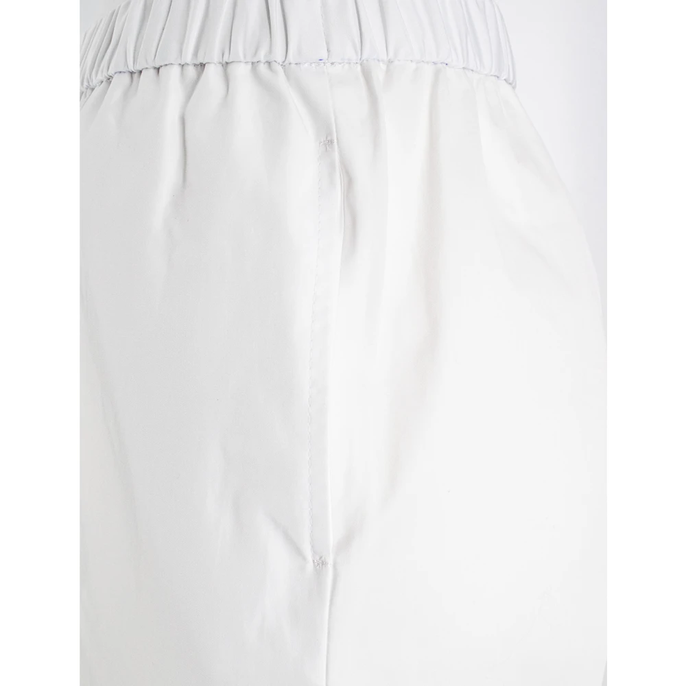 Aspesi Wide Trousers White Dames