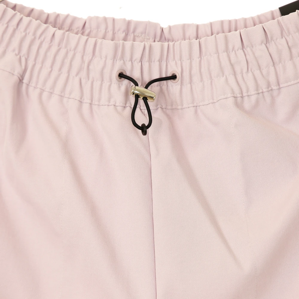 Nike Hoge Taille Geweven Lange Broek Pink Dames