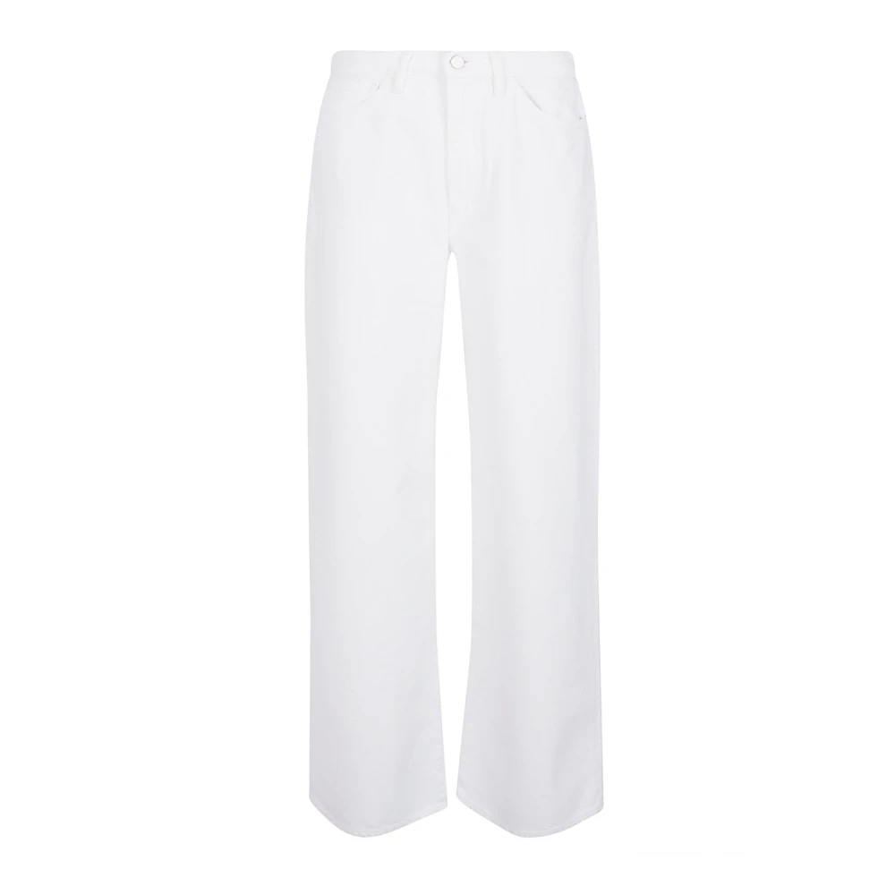 3X1 Witte Katoenen Jeans Gemaakt in Italië White Dames