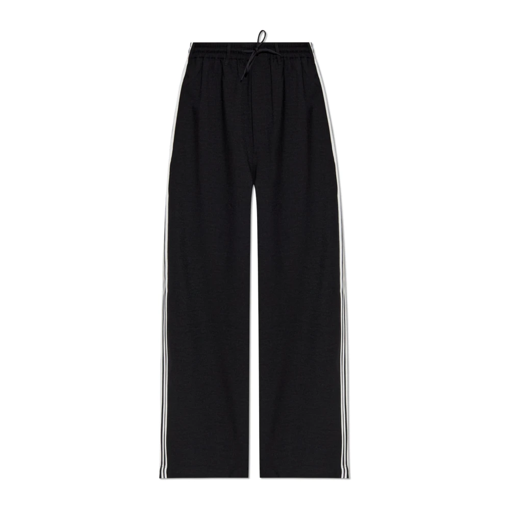 Y-3 Unisex Nero Pantaloni Con Logo