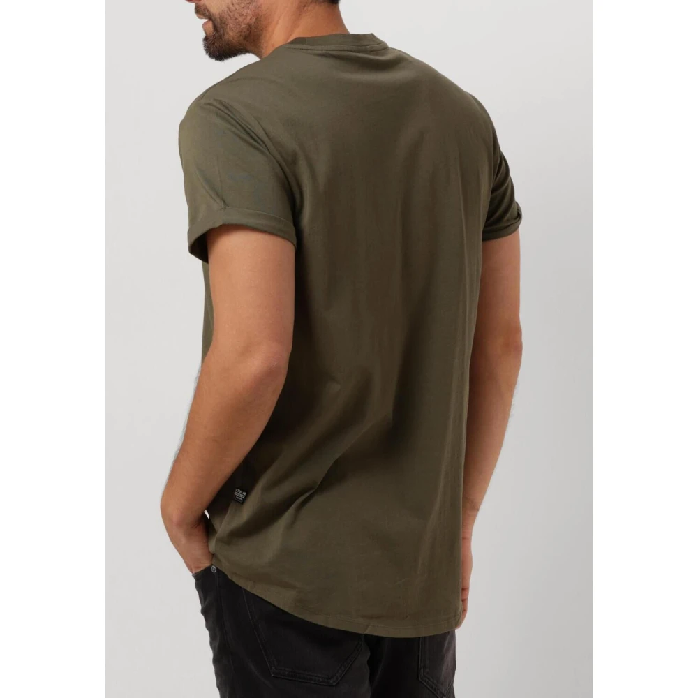 G-Star Heren Polo & T-shirts Lash R T S s Green Heren