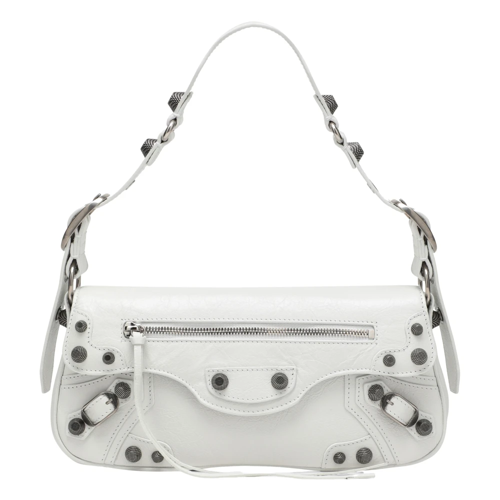 Balenciaga Kleine schoudertas Le Cagole White Dames