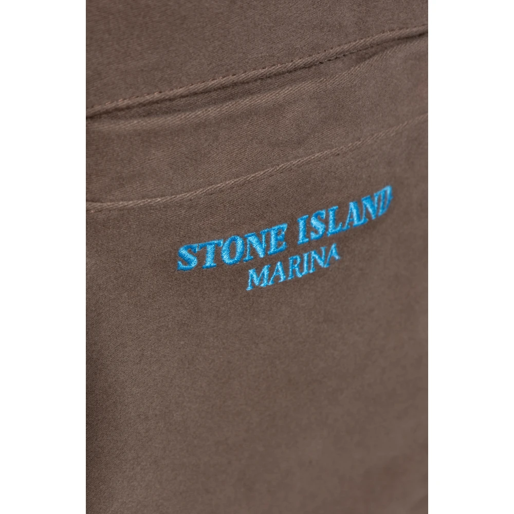 Stone Island Broek Capsule Marina Brown Heren