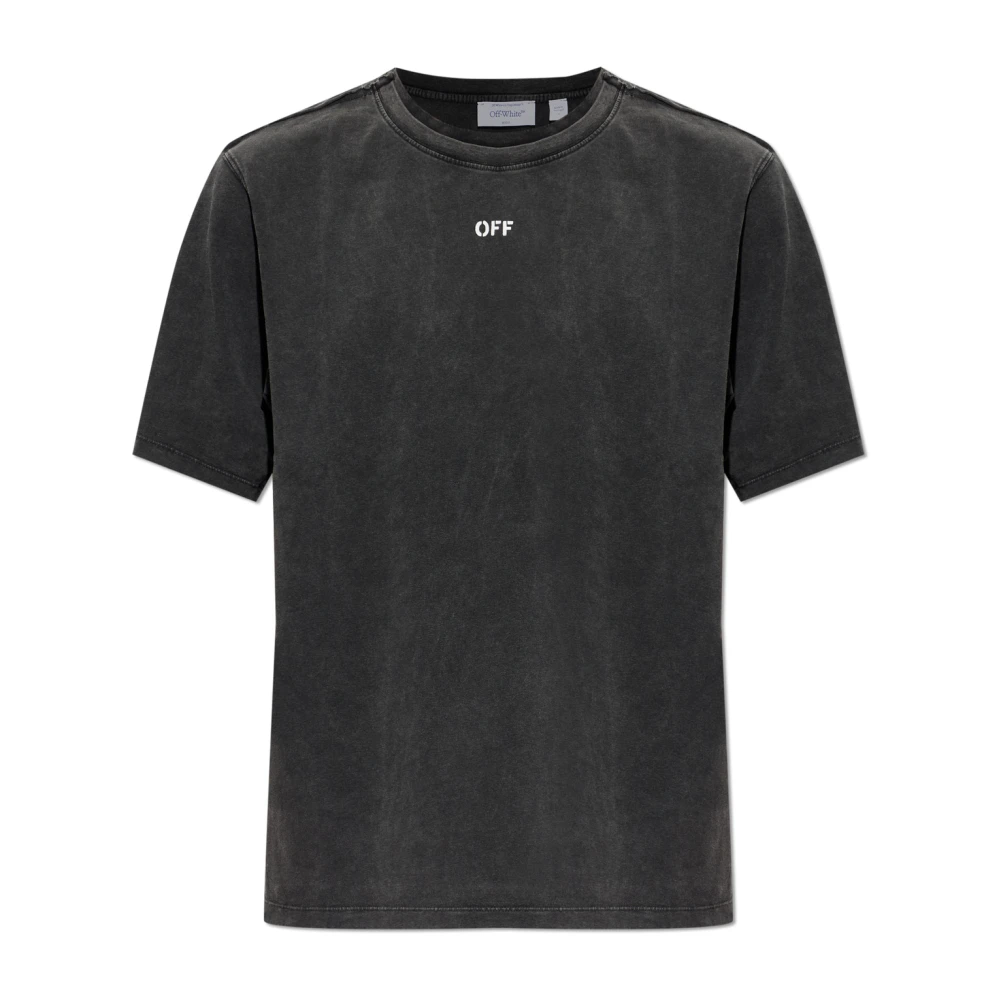 Off White Uomo Nero Top, S, New,
