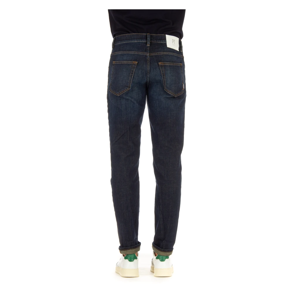 PT Torino Authentieke Fit Denim Jeans Blue Heren