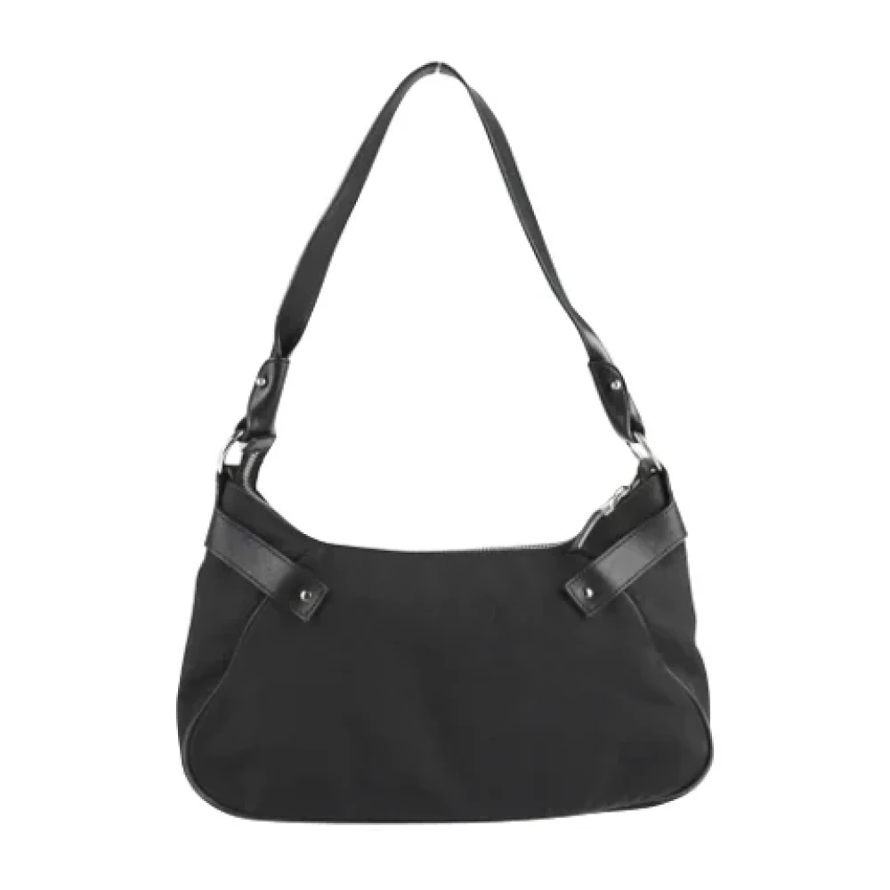Salvatore Ferragamo Pre-owned Canvas handbags Black Dames