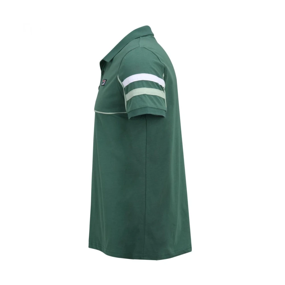 Fila Katoenen Polo Shirt Green Heren