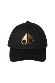 Gold Logo Icon Cap - Moose Knuckles - Gold Edition - Czarny