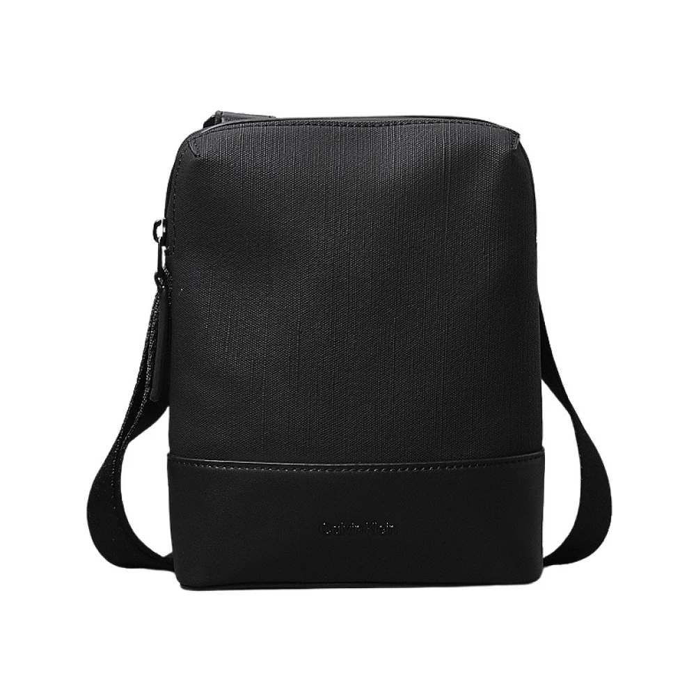Calvin Klein Mannen Logo Tech Sensuele Tas Black Heren