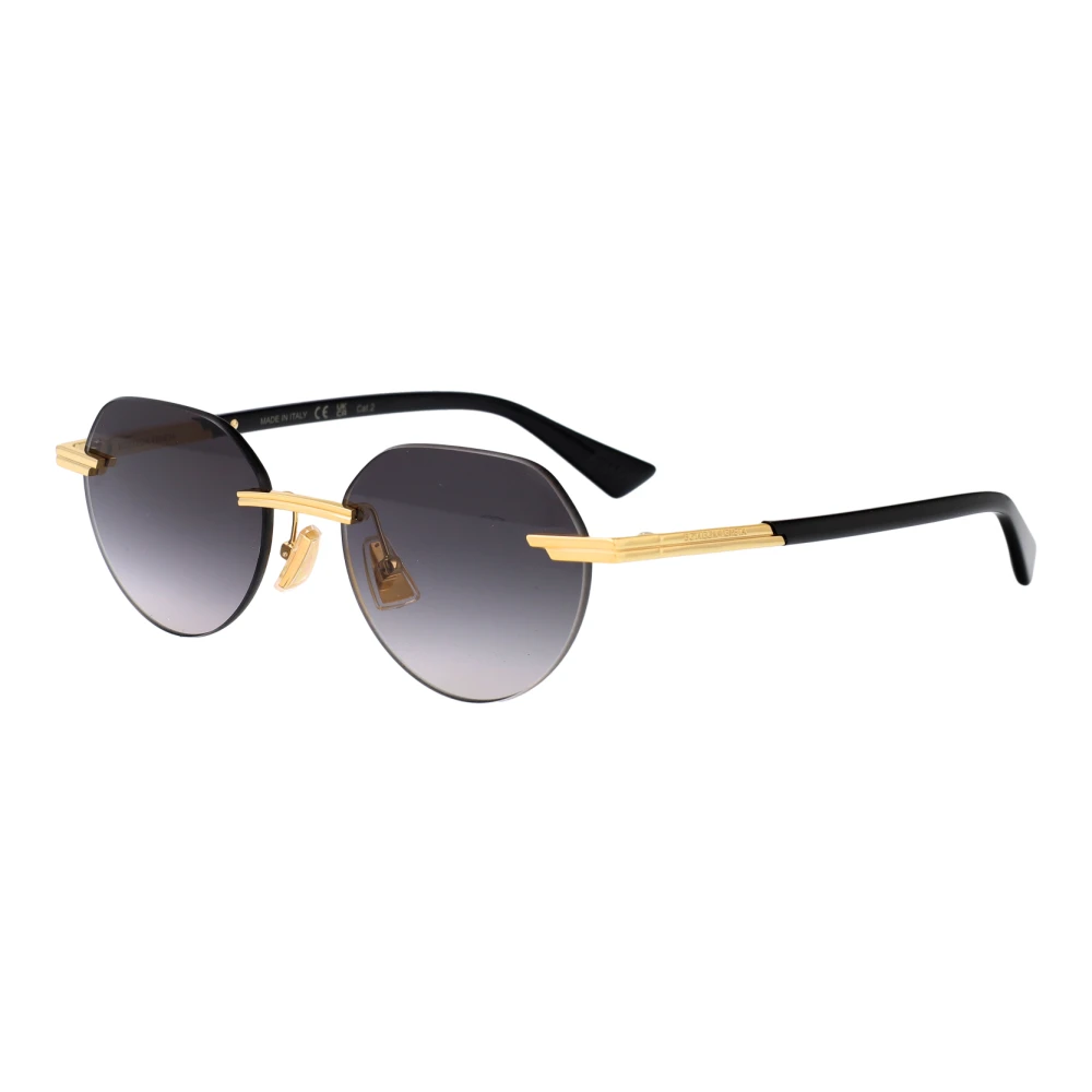 Bottega Veneta Men's Yellow Sunglasses, 51 Mm, Glaze Rimless Sunglasses