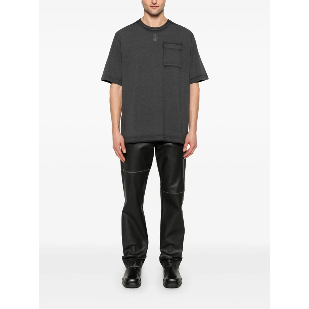 alexander mcqueen Zwart T-shirt en Polo Gray Heren