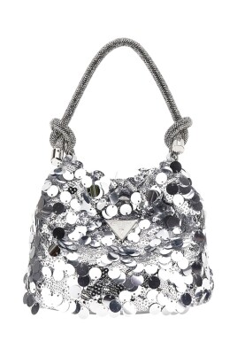 silver-synthetic-handbag