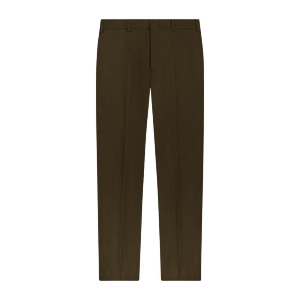 Pt Torino Uomo Marrone Straight Trousers