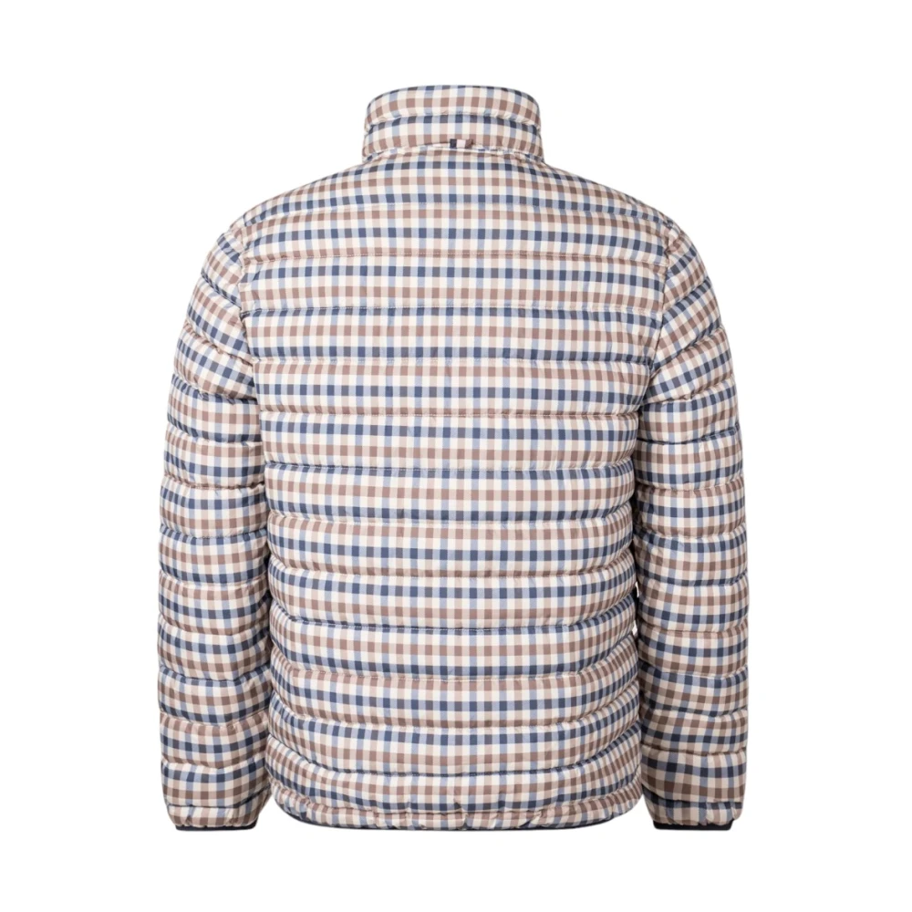 Aquascutum Stijlvolle Jas Multicolor Heren Kledingwinkel.nl