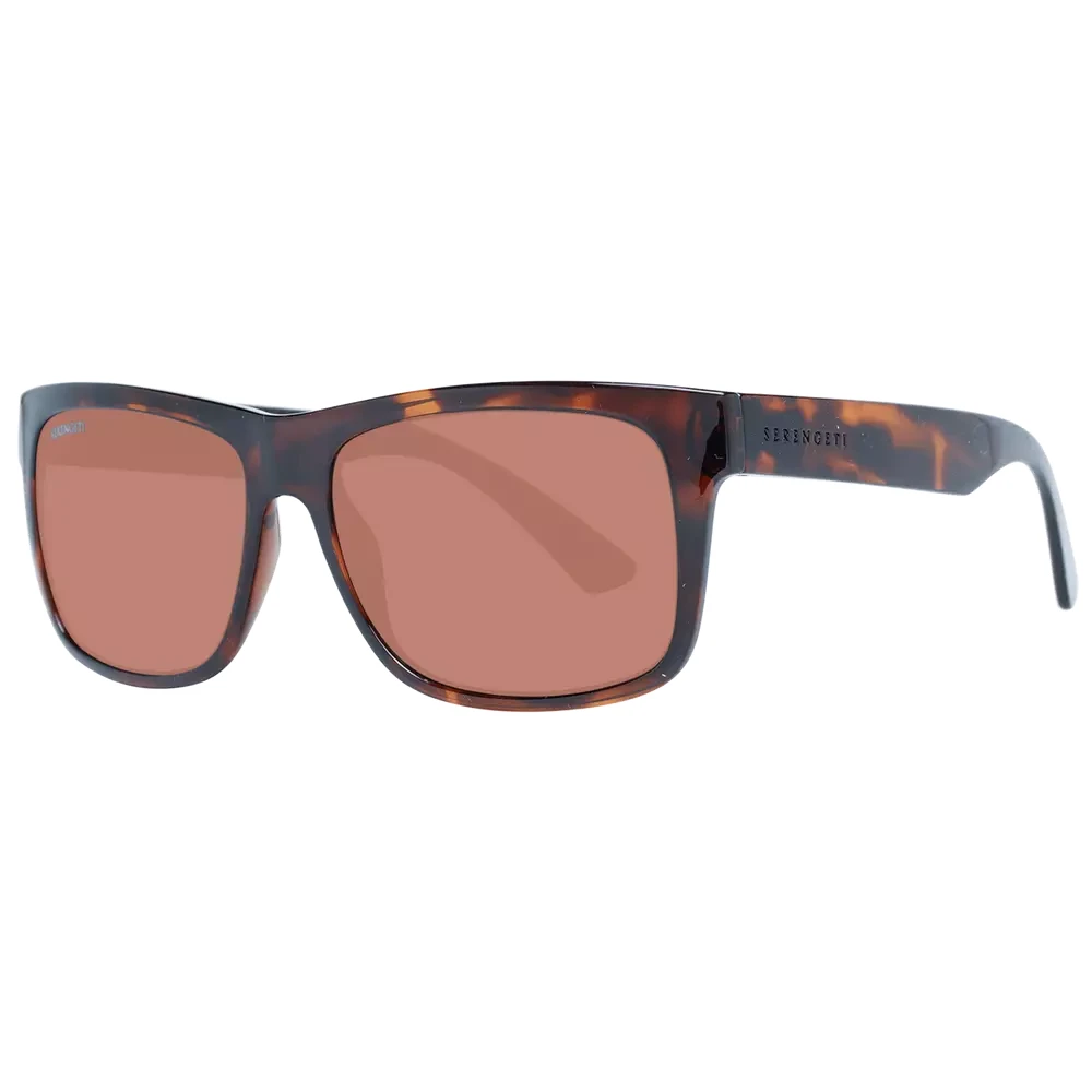 Serengeti Men's Brown Polarized Sunglasses