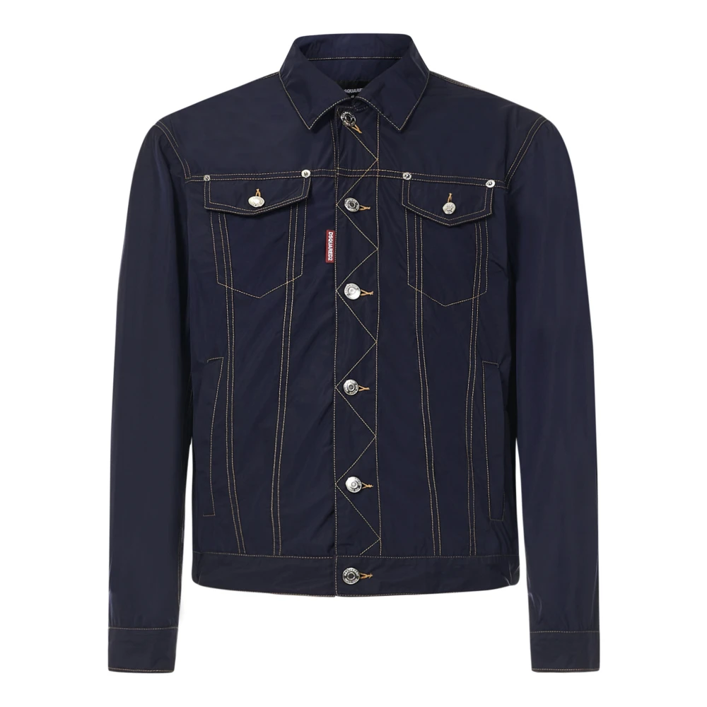 Dsquared2 Jeansjacka Blue, Herr