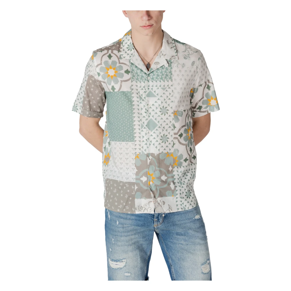 Antony Morato Korte mouwen shirt collectie in viscose katoen Multicolor Heren