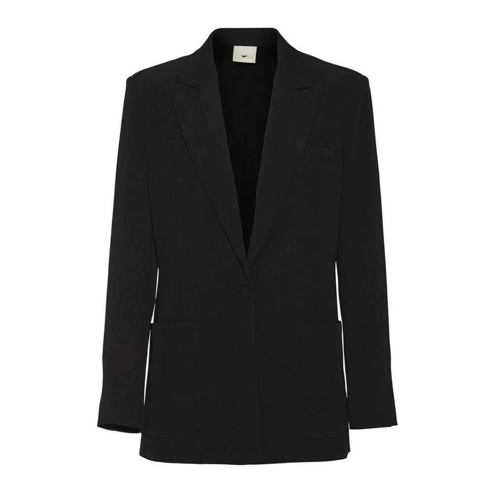 Heartmade Women's Black Blazers,, Classic Blazer Jacket Extra Large