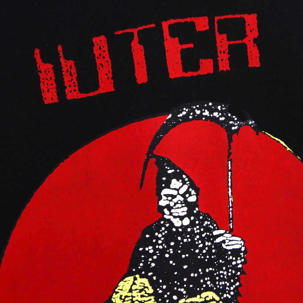 Iuter Demon Hoodie Lichtgewicht Sweatshirt Zwart Black Heren