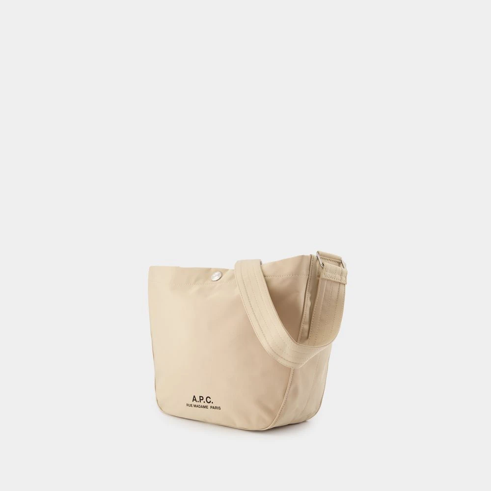 A.p.c. Beige Kleine Schoudertas Synthetisch Beige Dames