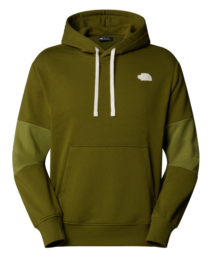 foret-olive-sweat-a-capuche-decontracte
