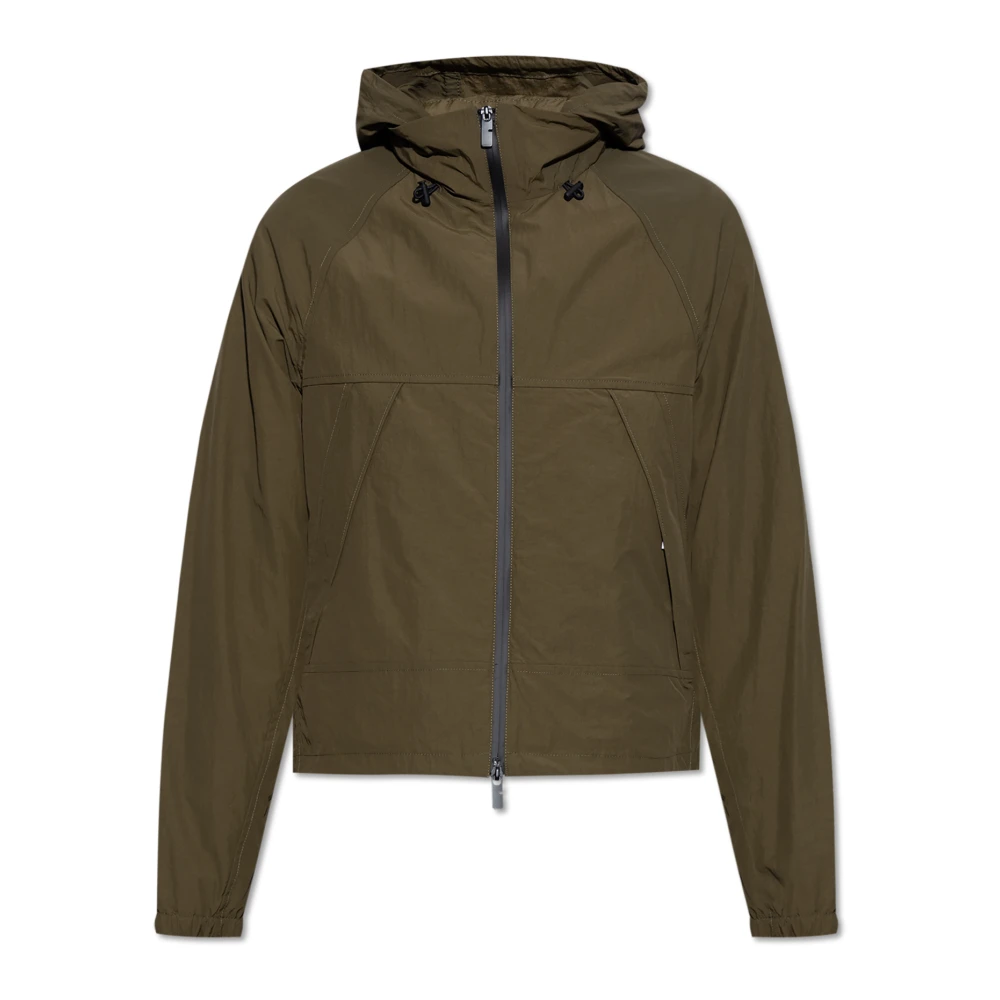 Burberry Capuchonjas Green Heren
