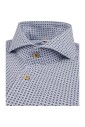 chemise-slim-fit-en-twill-a-motif