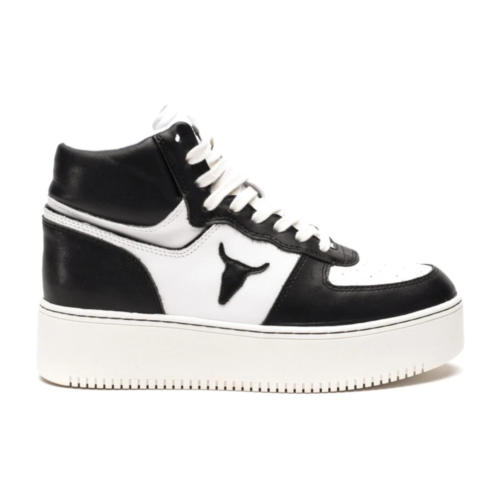 Windsor Smith Witte lage sneakers Thrive Dames Schoenen Zwart
