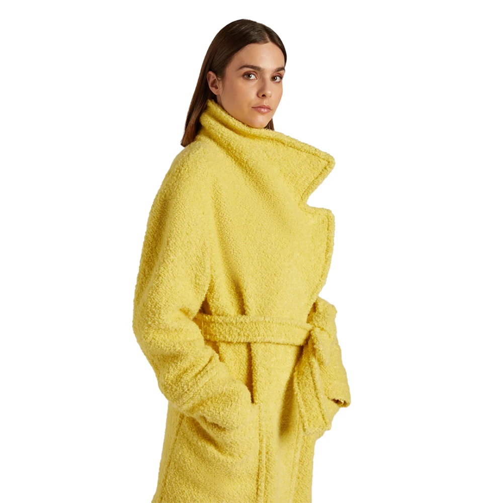 Genny Elegante wollen cabanjas Yellow Dames